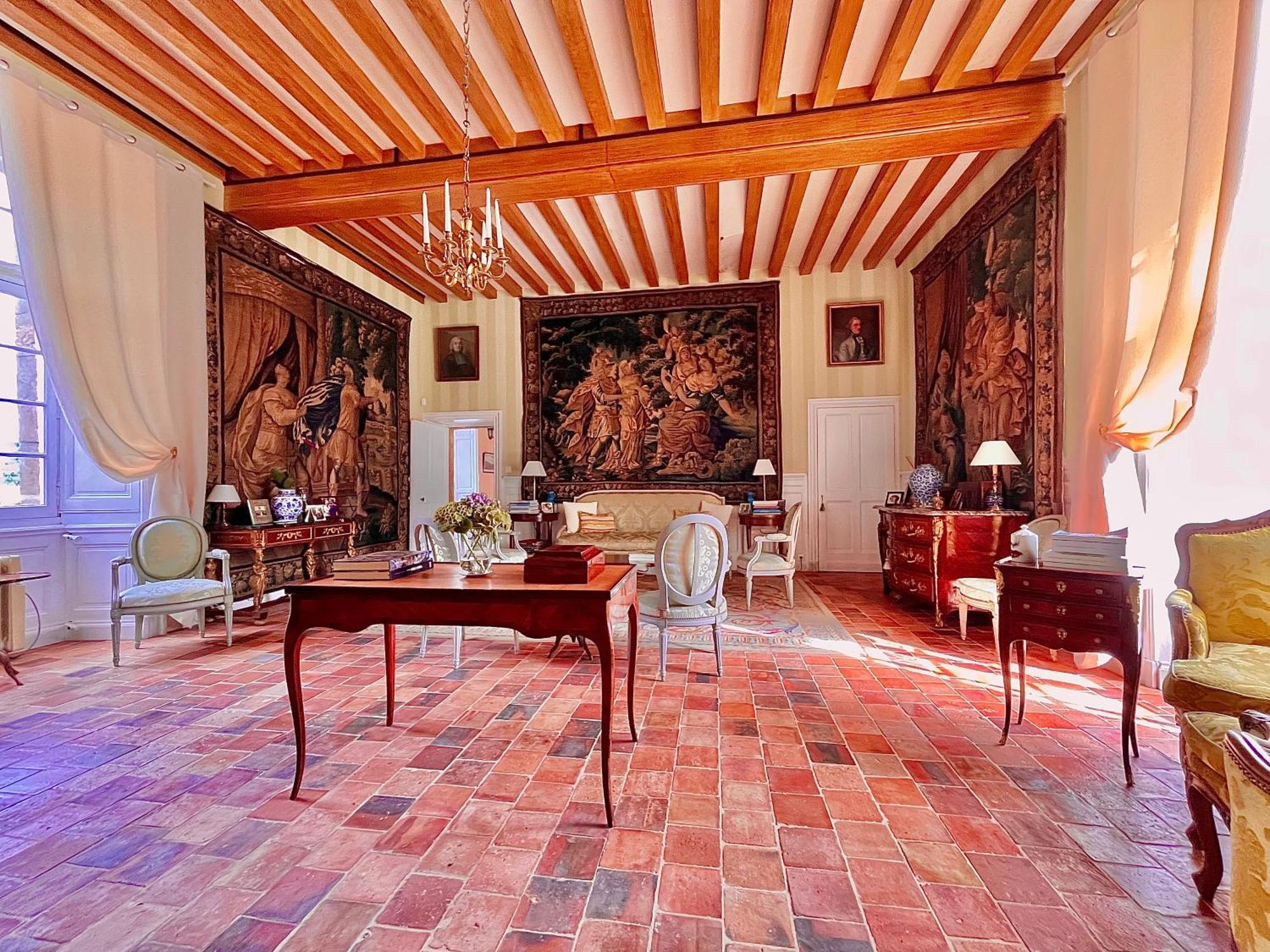 Chateau De Cadouzan Saint-Dolay Exteriér fotografie