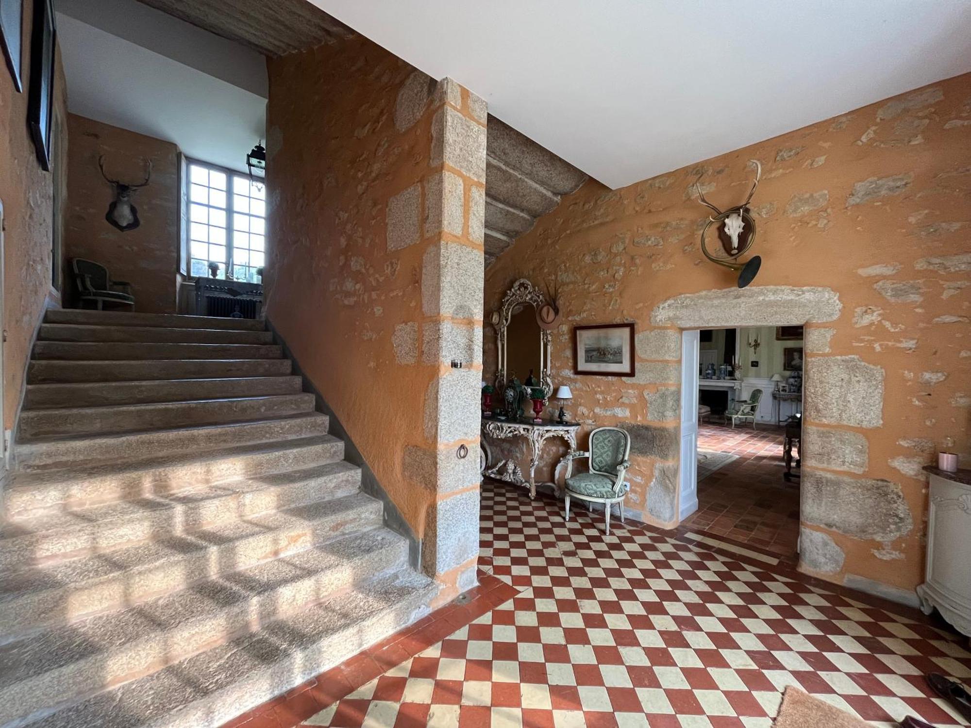 Chateau De Cadouzan Saint-Dolay Exteriér fotografie